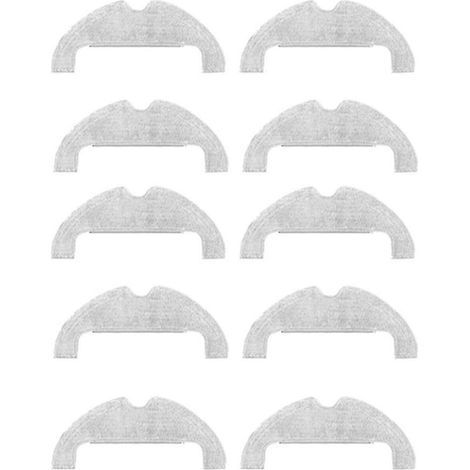 Lot de 10 accessoires de chiffon de nettoyage pour robot de balayage applicables au balayage Dream Bot Z10 Pro L10 Plus (1/3)