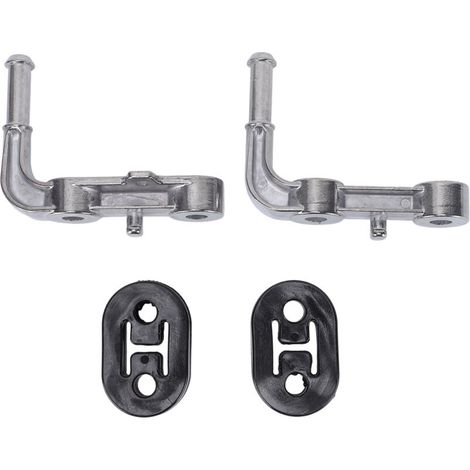 Conjunto de soporte del silenciador de escape 68395841AA, soporte aislante de goma trasero izquierdo y derecho de repuesto para 1500 3.0L 5.7L 6.2L -Crezuo (1/4)