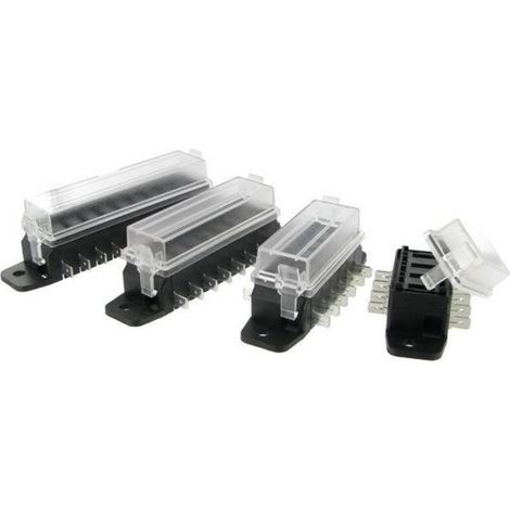 Portafusibles para minifusibles - elija aquí: 10 ranuras