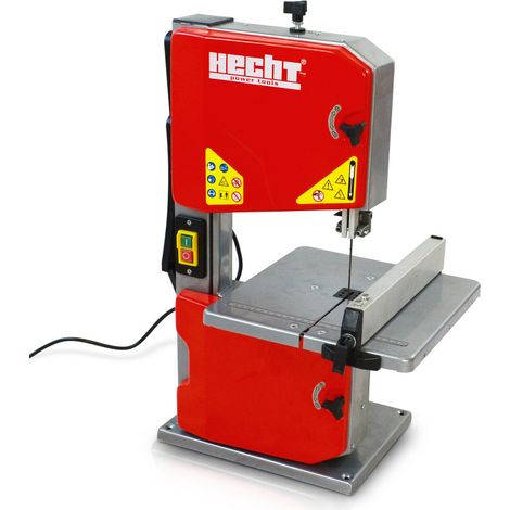 Bb-Loisir – Scie à ruban électrique 250W – Vitesse de coupe 950 m/min – Largeur de coupe 195 mm – Hauteur de passage 85 mm – Table inclinable 0-45°