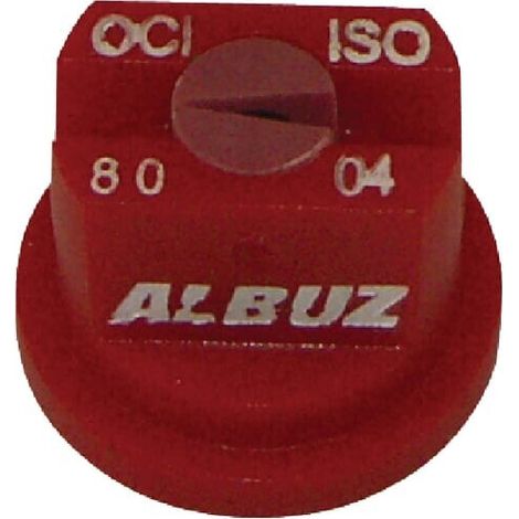 Randdüse OCI 80° rot Keramik ALBUZ OCI8004