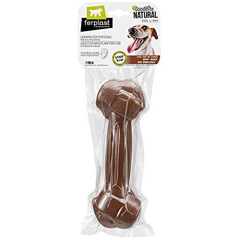 osso masticativo naturale al manzo, 250 grammi 1 pezzo - ferplast