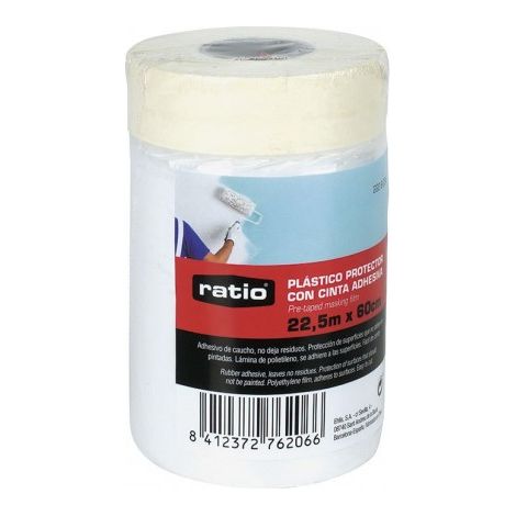 CINTA ADH.KREPP C/PLASTIC 60CMX22,5M - EHLIS