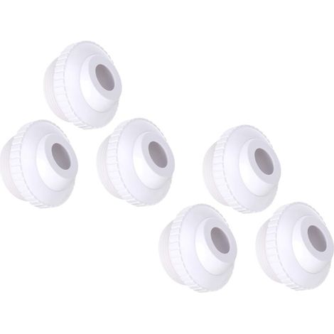Buse de Piscine, Buse de Refoulement Piscine, Buse D'entrée pour Piscine, Buse de Retour de Piscine, Buse pour Baignoire Spa, Piscine/Lot de 6 (1/5)