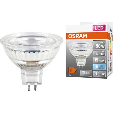 Spot Mr16 Led 36 Vidrio 6.5 W Gu5.3 621lm 4000k Frd Caja - Ledvance Gp