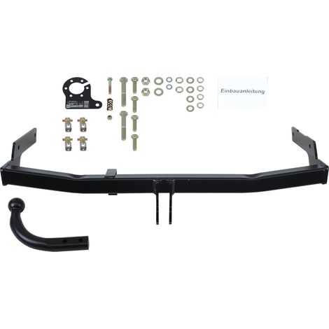 Attelage remorque col de cygne démontable pour Peugeot 206 3/5 portes – Homologué EU – Faisceau 7 broches – Masse remorquable 1100 kg – Rameder (1/2)