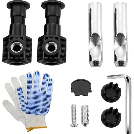Universal Hanging Toilet Fixing Kit with Gloves Included (1/5)
