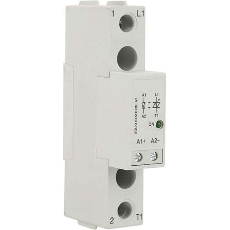 Ulisem Relais statique, carte de relais statique SMT48 DIN Rail, module de commutation de relais SSR CA à commande CC (SMT4810) (1/4)
