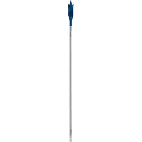 Bosch Accessories 2608900343 Mèche à bois plate 1 pièce 16 mm Longueur totale 400 mm tige hexagonale (1/4)