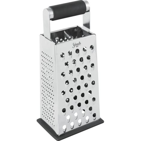 Salvinelli grattugia 4 lati in acciaio inox
