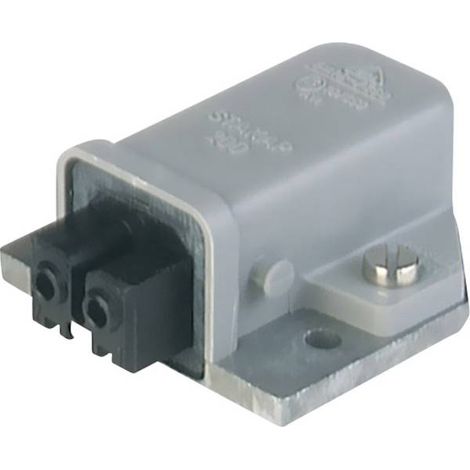 Hirschmann 932045106-1 Connettore di alimentazione STAKAP Presa verticale Tot poli: 2 + PE 16 A Grigio 1 pz.
