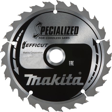 Makita E-07705 Lama Efficut TCT Sega Circolare 260x30mm • 24 Denti 2,15mm Legno