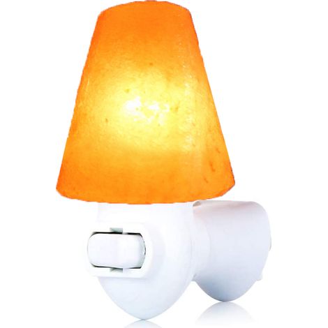 Lampe De Sel - Veilleuse À Brancher En Pierre De Sel De L'Himalaya - Pour Chambre Salon Couloir - 1 Pièce (1/5)