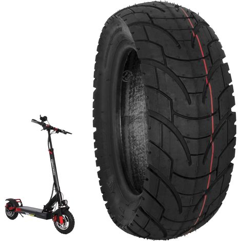 Pneu 80/65-6 Pour Trottinette Kugoo M4 Pro - Zero 10X Dualtron VICTOR LUXURY EAGLE Speedway 4 - Kukirin G3 pro, Nanrobot D6+ (1 Pneu) (1/5)