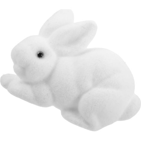 Kaninchenfigur aus Schaumstoff Osterhase Dekoration für