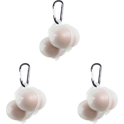 Pièces - Boîte à œufs - Avec Mousqueton - Porte-œufs - 2 Compartiments - Transparent - PP - 117 cm - Pour Voyage, Randonnée Extérieure - Boîte de Rangement Œufs - Organisateur Réfrigérateur - Porte-œu (1/5)