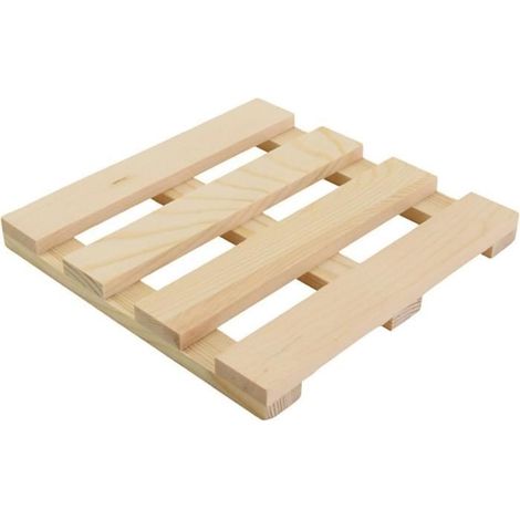 Dessous-de-plat en bois - 15x15 cm - 12 pcs - Pratiques - Idéal pour la table