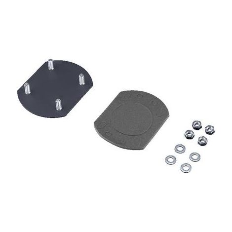 Plaque de finition Rittal cp 6505.200 acier noir (1/2)