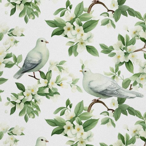 Tela decorativa para exteriores Oxford - Pájaros - DX2592 (1/5)
