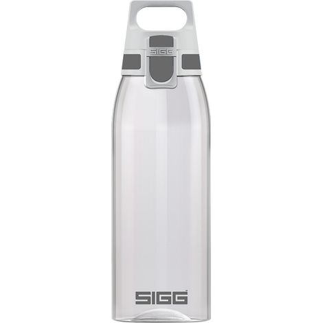 SIGG Total Color Transparent Tägliche Nutzung, Fitness, Sport 1000 ml Tritan (1/2)