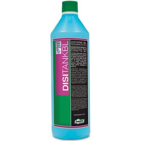 Disincrostante cassette wc acido 1 lt facot disitank bl distkbl1000