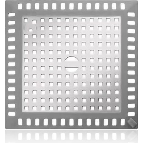 Duschhaarsieb – Haarfilter – Abflussabdeckung für Badezimmer – Quadratisch (1/5)