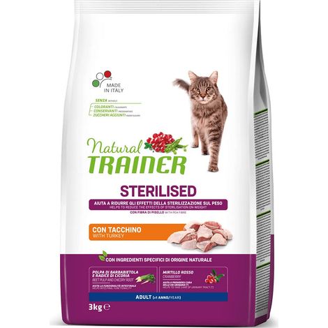 Trainer Cat Natural Carni Bianche Steri 3kg