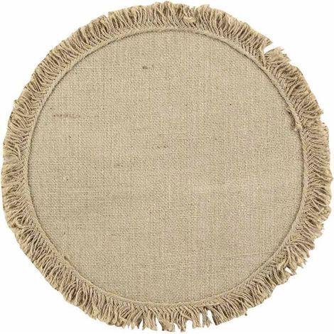 Set de Table en Jute "Frangyss" 38cm Naturel (1/3)