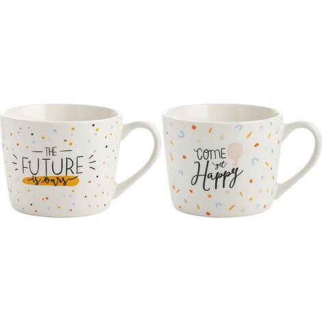Happy Mug 380ml Mix 2 Geschenkbox