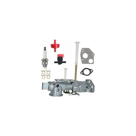 Carburador 299437 297599 para motores Briggs & Stratton de 5 HP series 130201, 130202, 130203, 130205, 130206, 130232-1201-99 y 130232-0619-99