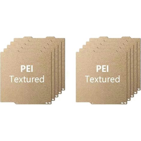 10 pièces pour Bamboo Lab A1 Mini Series Impression 3D Plaque d'acier à ressort Pei Panneau d'impression précis et efficace 184x184x0,6mm()