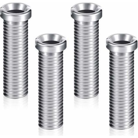 4 Vis de Panier d'Évier 45 mm Vis de Bonde en Acier Inoxydable Accessoires de Fixation Vis de Boulon d'Évier Vis de Bouchon de Crépine de Panier d'Évier pour Cuisine Lavabo (1/5)