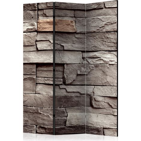 Paravent 3 Volets "Wall of Silence" 135x172cm (1/2)