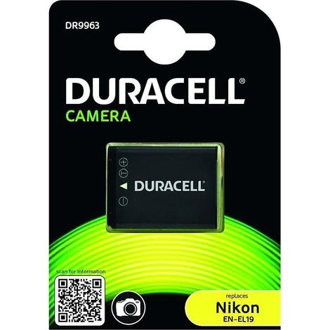 [NEUWERTIG] Duracell Kamera Akku Li Ion Für Nikon Ersetzt Original Akku En El19 3.7 V 700 M Ah B-Ware