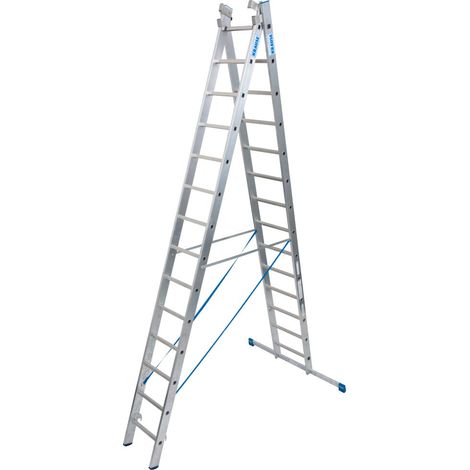Krause Aluminium-Mehrzweckleiter STABILO 10,90 m Viel-/ Mehrzweckleiter