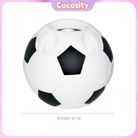 Cocosity conteneur de stylos Porte-stylo de Football multifonction, conteneur de brosse à dents, bureau materiel Rouge Noir (1/5)