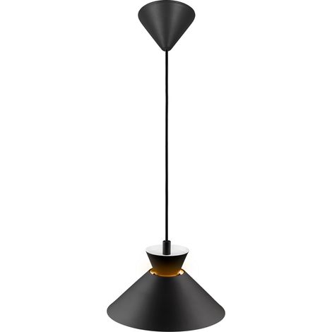 Suspension DIAL 25 Métal Noir, H.13.5 - IP20 - E27 /Nordlux Intérieur (1/4)