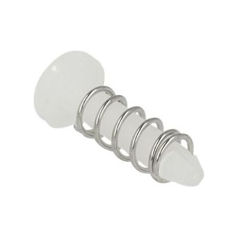 Snap rivet schnappniete pour kühlkörper plastique blanc (1/3)
