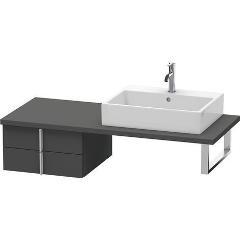 VERO mobile basso consolle 285x500x518mm grafite opaco