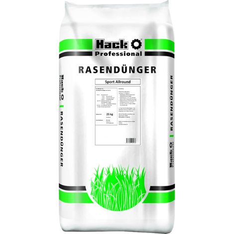 HACK Rasenlangzeitdünger Sport Allround 25 kg Rasendünger Profidünger Sportplatz