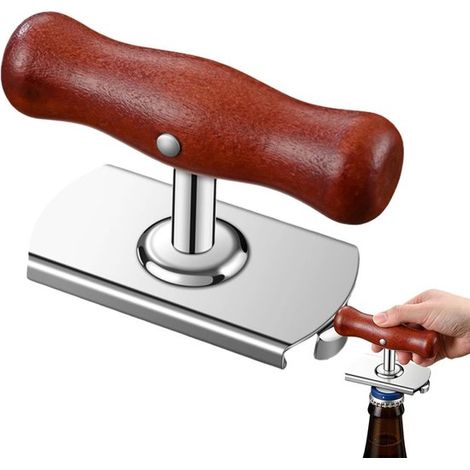 Abrebotellas ajustable, Abrefrascos universal, Antideslizante, Ligero, personas mayores, personas con poca fuerza en las manos, 30-130 mm (1/5)