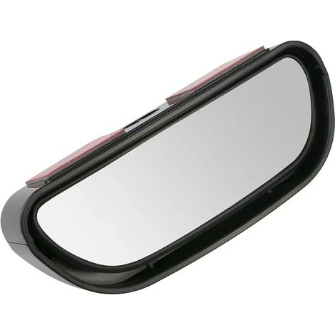 (1 pièce) Rétroviseur extérieur réglable grand angle avec miroir convexe d'angle mort pour voiture, rétroviseur auxiliaire de stationnement arrière (1/5)