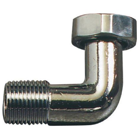 Raccordo curvo mf con calotta girevole 1/2" (1/3)