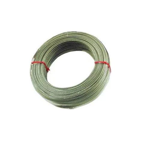 Cavetto per Stendere Ottonato Trasparente 8011779394315 100 m 6 mm
