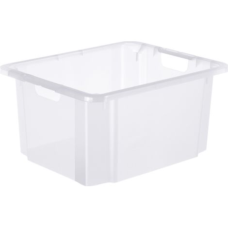 Rotho Drehstapelbox Reverso 46 l 56,5 x 44 x 26,5 cm Aufbewahrungsbox Stapelbox