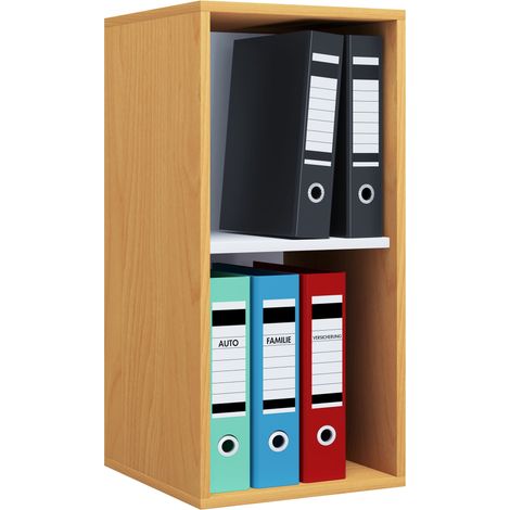 Carpeta de libros de estantería Estante de archivo Lona l 2f 74x35x37 - VCM