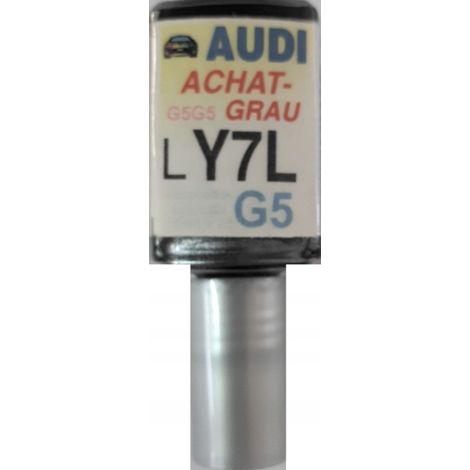 Reparación de arañazos en la pintura del coche Audi LY7L G5 achatgrau 10 ML arasystem (1/5)