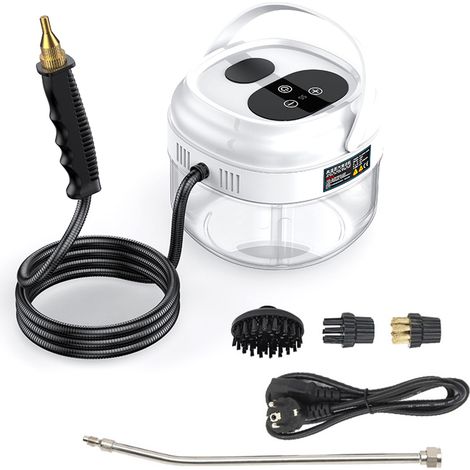 Nettoyeur à vapeur pour maison, cuisine, hotte, nettoyage de voiture, chauffage rapide, laveur haute température portable à main pressurisé machine (1/5)