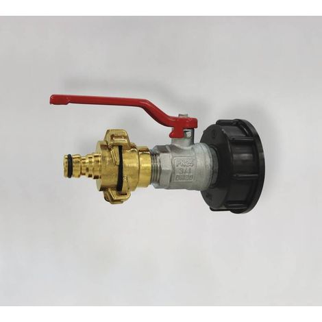 IBC Adapter S60x6, mit GeKA Kupplung (1/3)