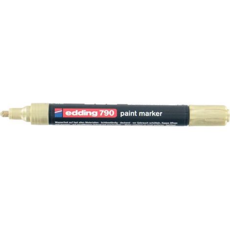 Marqueur peinture permanente edding 790 or